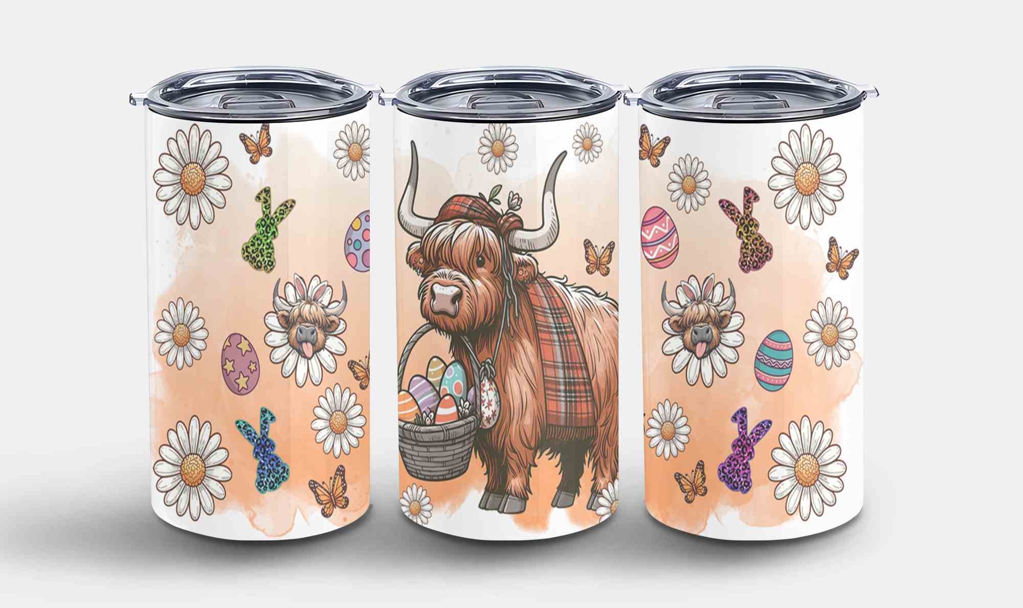 Highland Cow Easter-10382